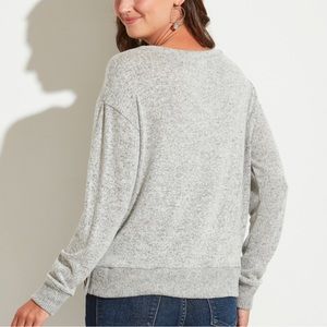 Cupio. Soft V- Neck Top